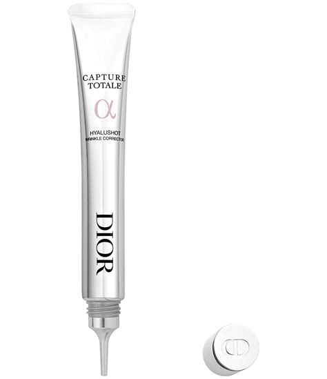 dior capture totale hyalu shot wrinkle corrector|Capture Totale Hyalushot: Hyaluronic Acid Wrinkle.